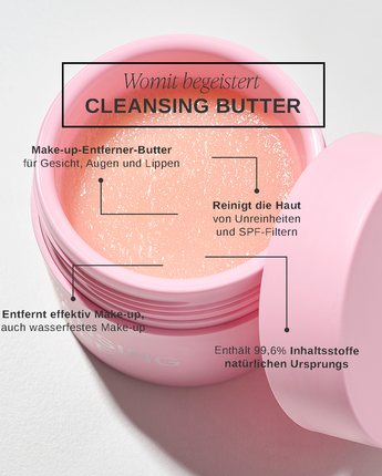 swederm Cleansing Butter Make-Up-Entferner-Butter Reinigungsbalsam Zum Abschminken