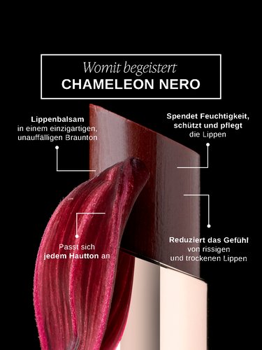 swederm Chameleon Nero Lippenbalsam Lippenstift Nährt Pflegt Spendet Feuchtigkeit 3 ml