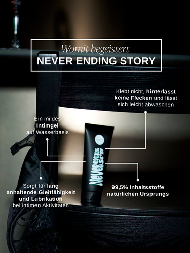 swederm Never Ending Story Gleitmittel Auf Wasserbasis Spendet Feuchtigkeit Für Den Intimbereich 100 ml