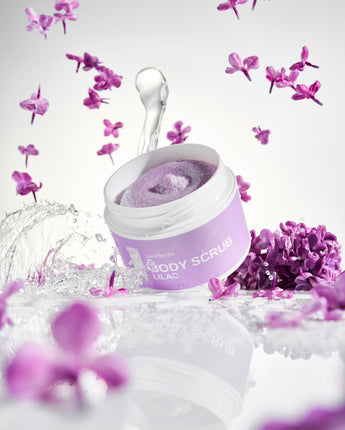 Body Scrub Lilac - Flieder-Körperpeeling