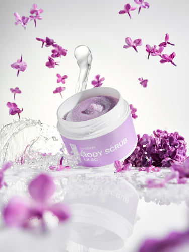 Body Scrub Lilac - Flieder-Körperpeeling