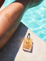 swederm B Glow Body Oil - strahlendes, trockenes Körperöl mit Partikeln