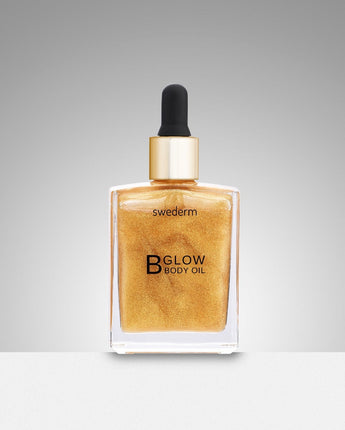 swederm B Glow Body Oil - strahlendes, trockenes Körperöl mit Partikeln