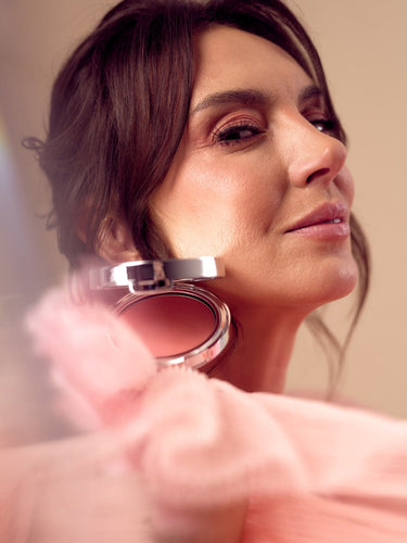 swederm Peachy Blush Rouge Mit Pfirsichton Make-Up Pudrig-Cremige Formel